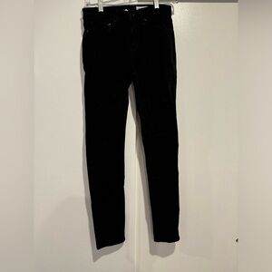 Rag‎ & bone black cate mid rise skinny jeans size 26